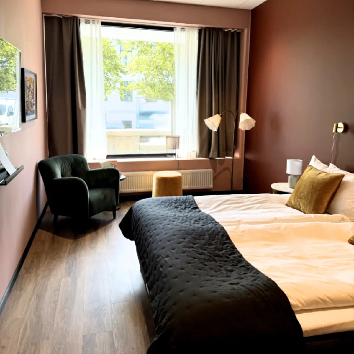Hotell mot torget Our rooms