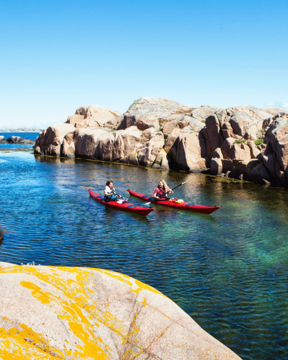 Kajakäventyr Kajakäventyr i Lysekils salta vatten