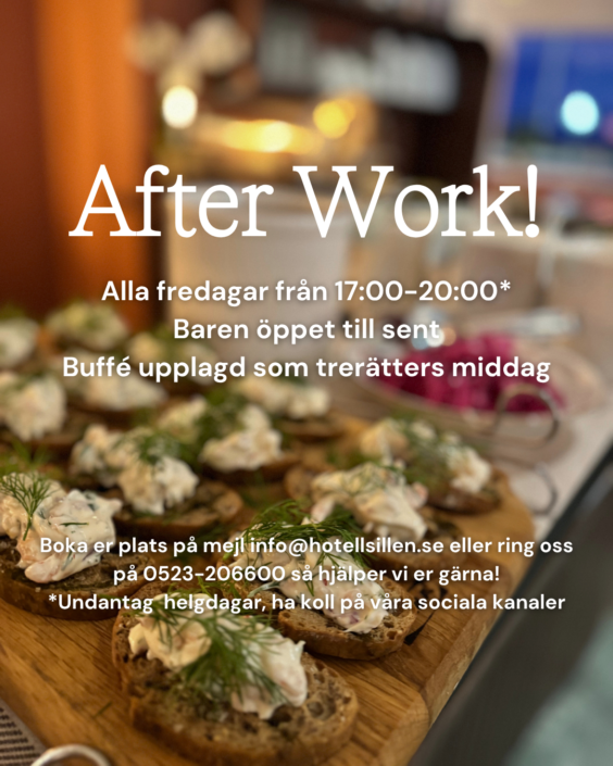 Aw varje fredag på hotell sillen